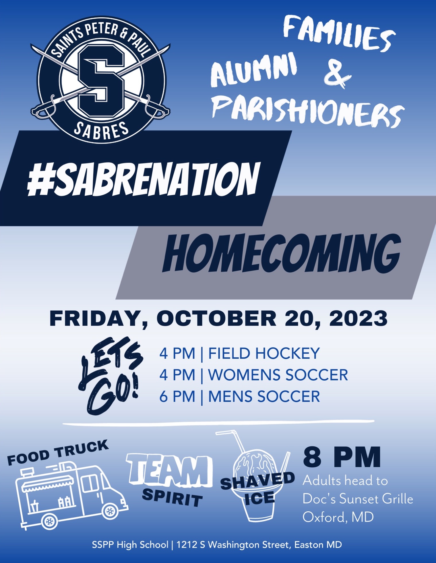 SSPP Homecoming Flyer 3